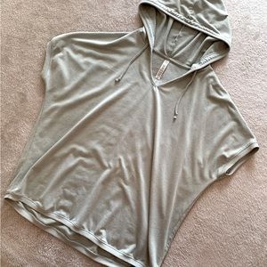 RBX Womens Mint Short Sleeve Pull Over Hoodie